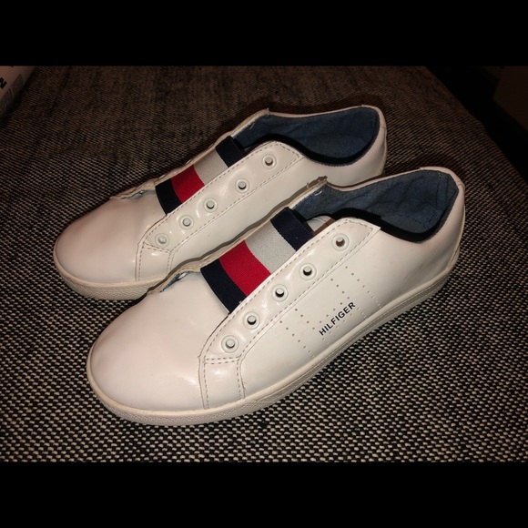 tommy hilfiger laceless sneakers